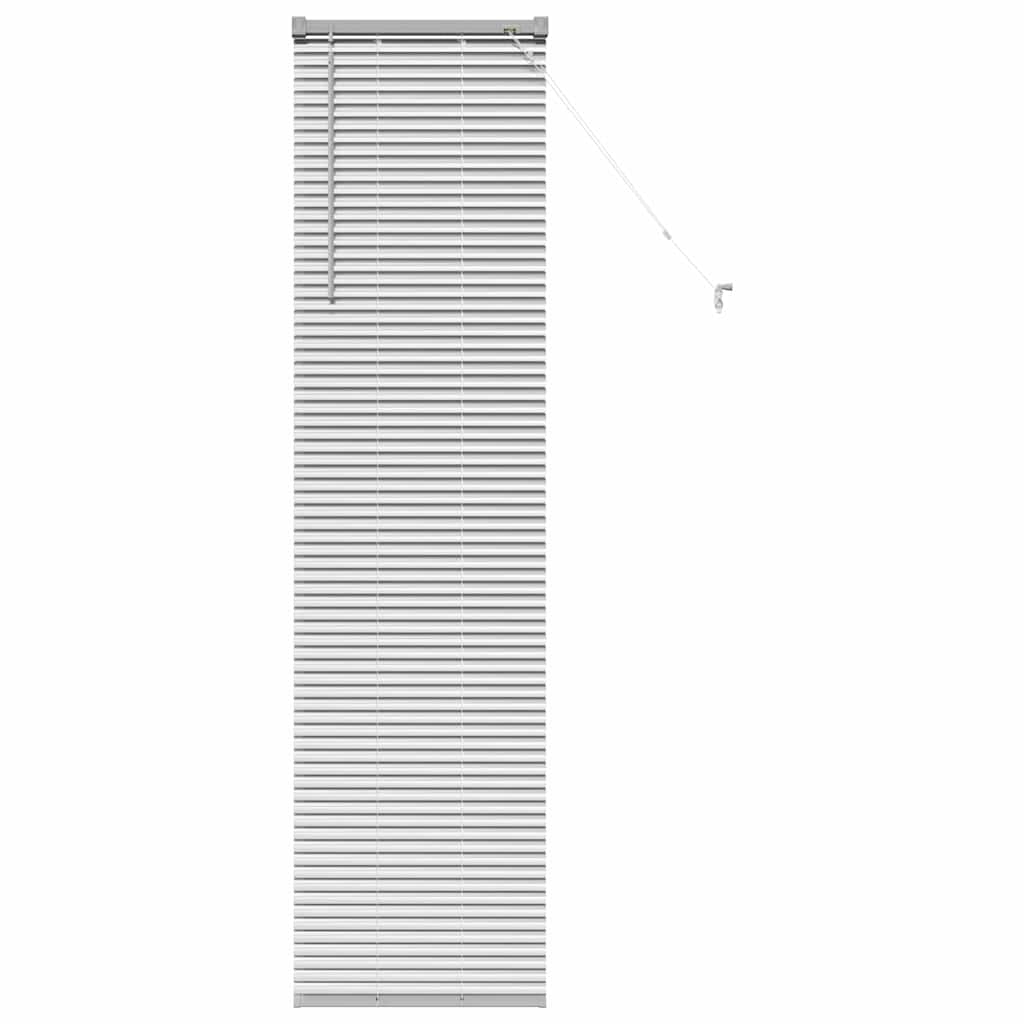 Jaluzea pentru Fereastră Argintiu 80 x 130 cm Aluminiu GartenMobel Dekor
