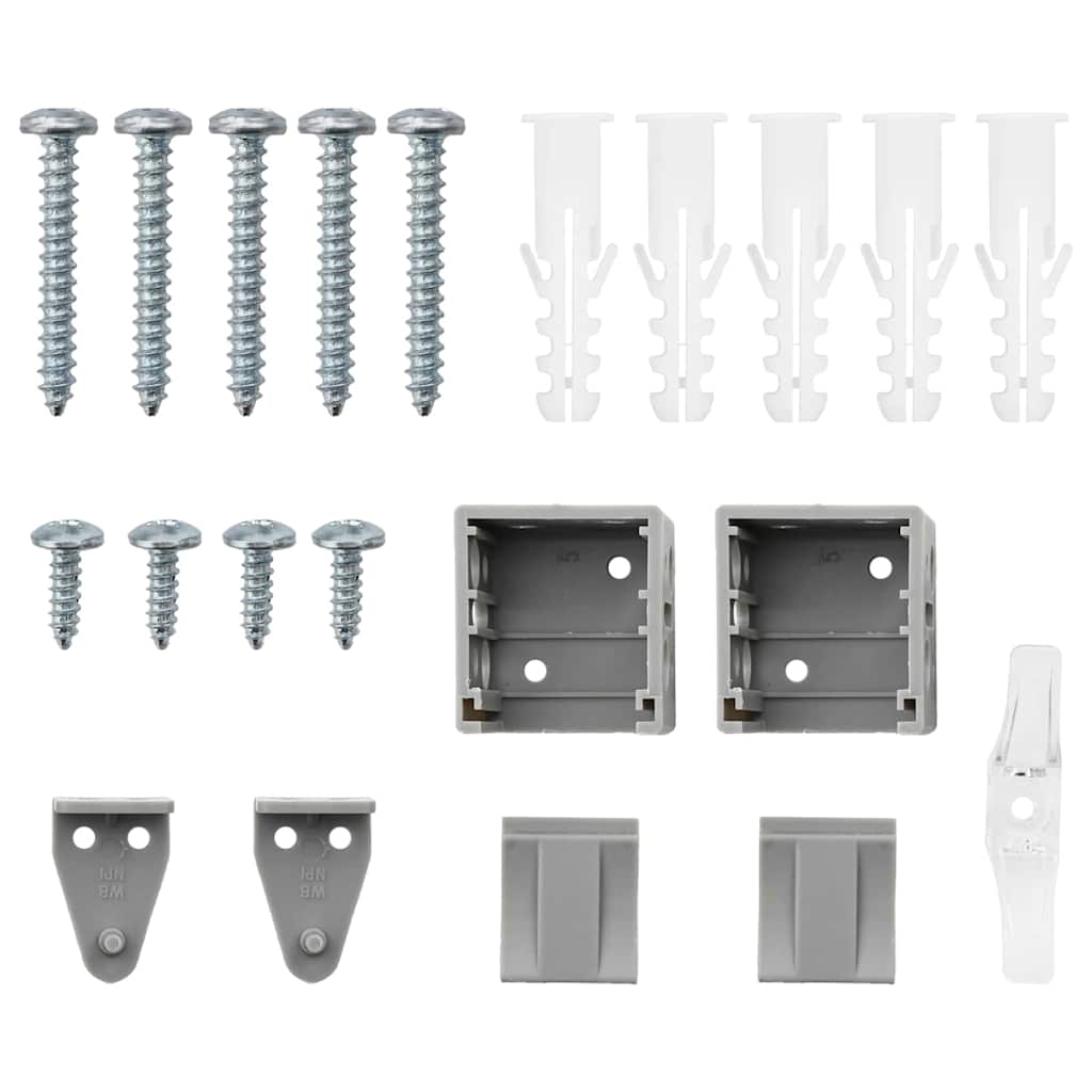 Jaluzea pentru Fereastră Argintiu 80 x 175 cm Aluminiu GartenMobel Dekor