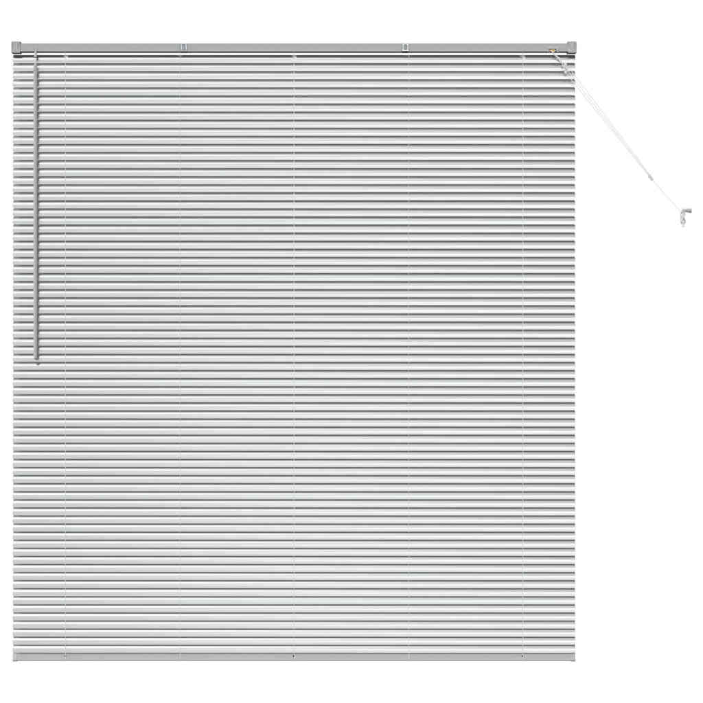 Jaluzea pentru Fereastră Argintiu 160 x 175 cm Aluminiu GartenMobel Dekor