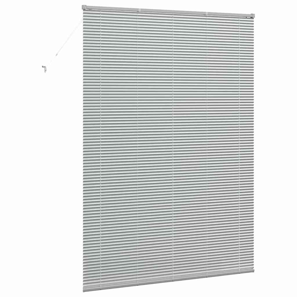 Jaluzea pentru Fereastră Argintiu 160 x 220 cm Aluminiu GartenMobel Dekor