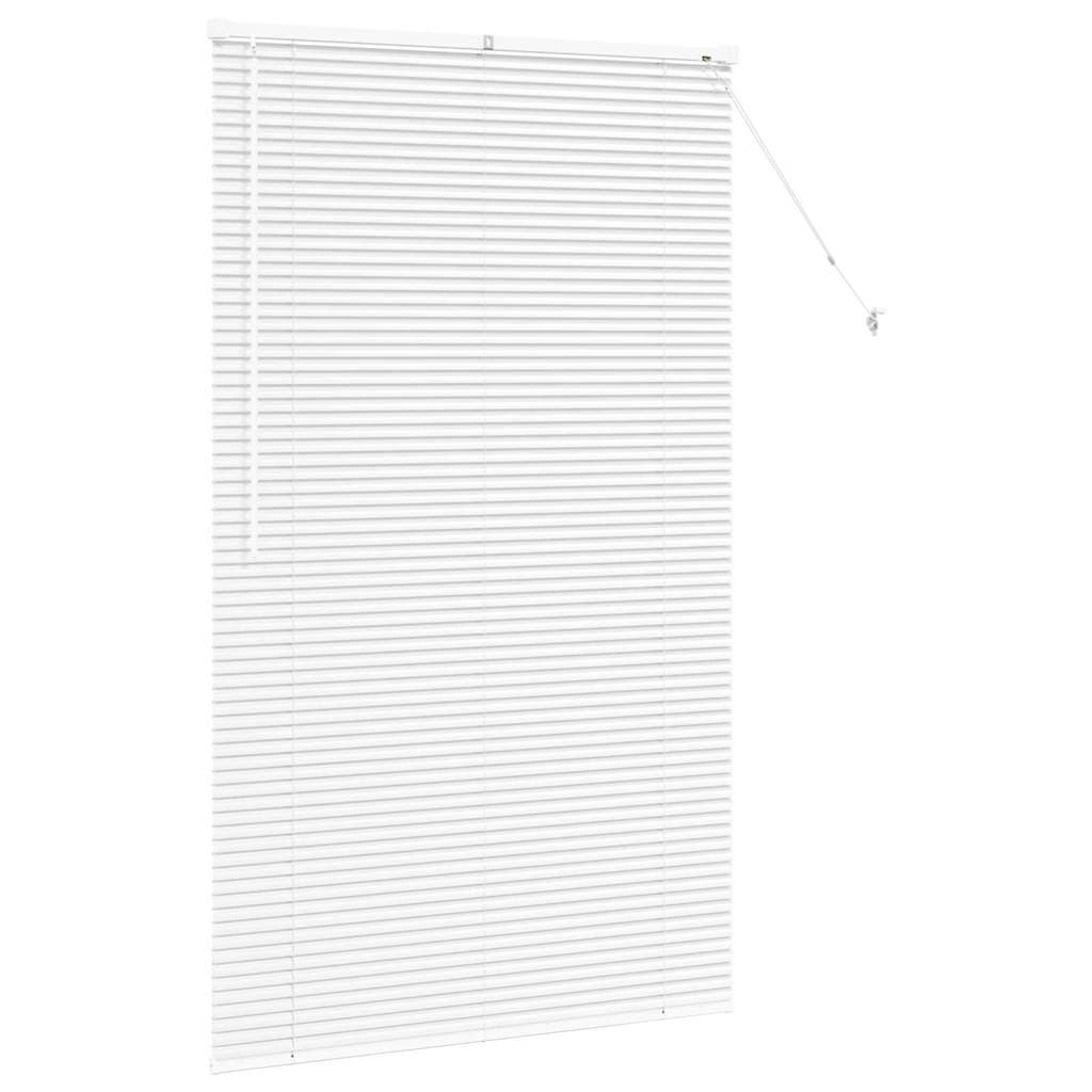Jaluzea pentru Fereastră cu perdele Altele Manual Alb 100 x 175 cm Aluminiu GartenMobel Dekor