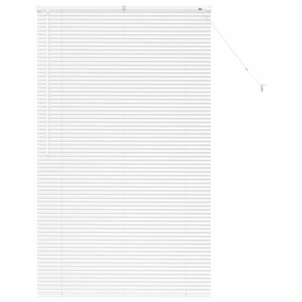 Jaluzea pentru Fereastră cu perdele Altele Manual Alb 100 x 175 cm Aluminiu GartenMobel Dekor