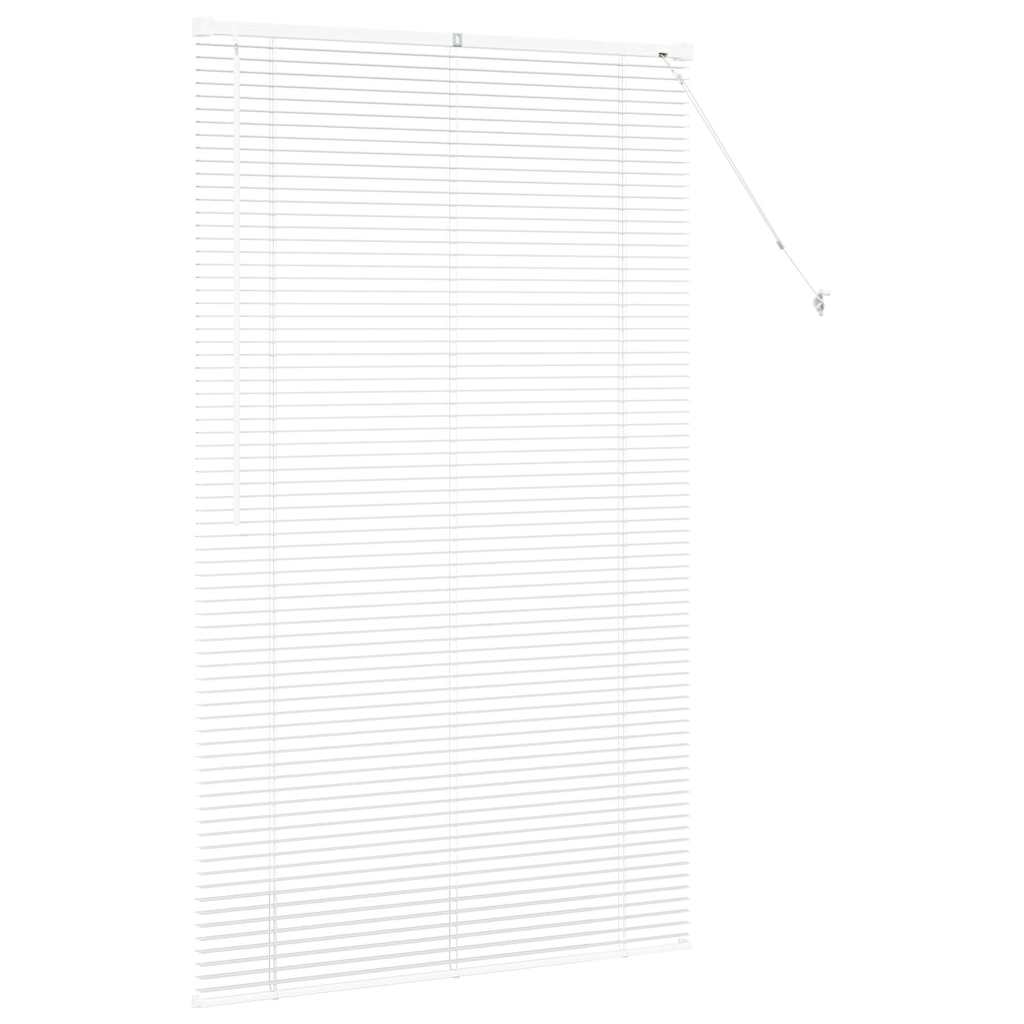 Jaluzea pentru Fereastră cu perdele Altele Manual Alb 100 x 175 cm Aluminiu GartenMobel Dekor