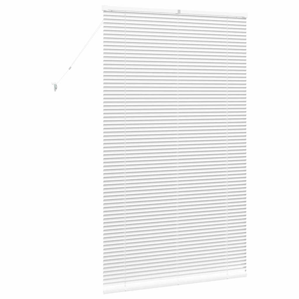 Jaluzea pentru Fereastră cu perdele Altele Manual Alb 100 x 175 cm Aluminiu GartenMobel Dekor