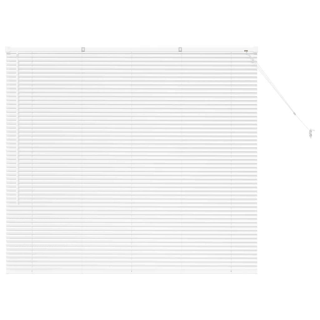 Jaluzea pentru Fereastră cu perdele Altele Manual Alb 80 x 130 cm Aluminiu GartenMobel Dekor