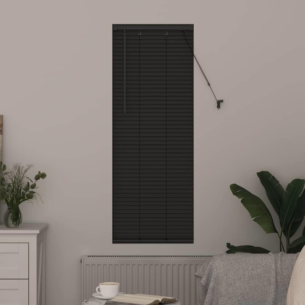 Jaluzea pentru Fereastră Gri închis 80 x 130 cm Aluminiu GartenMobel Dekor