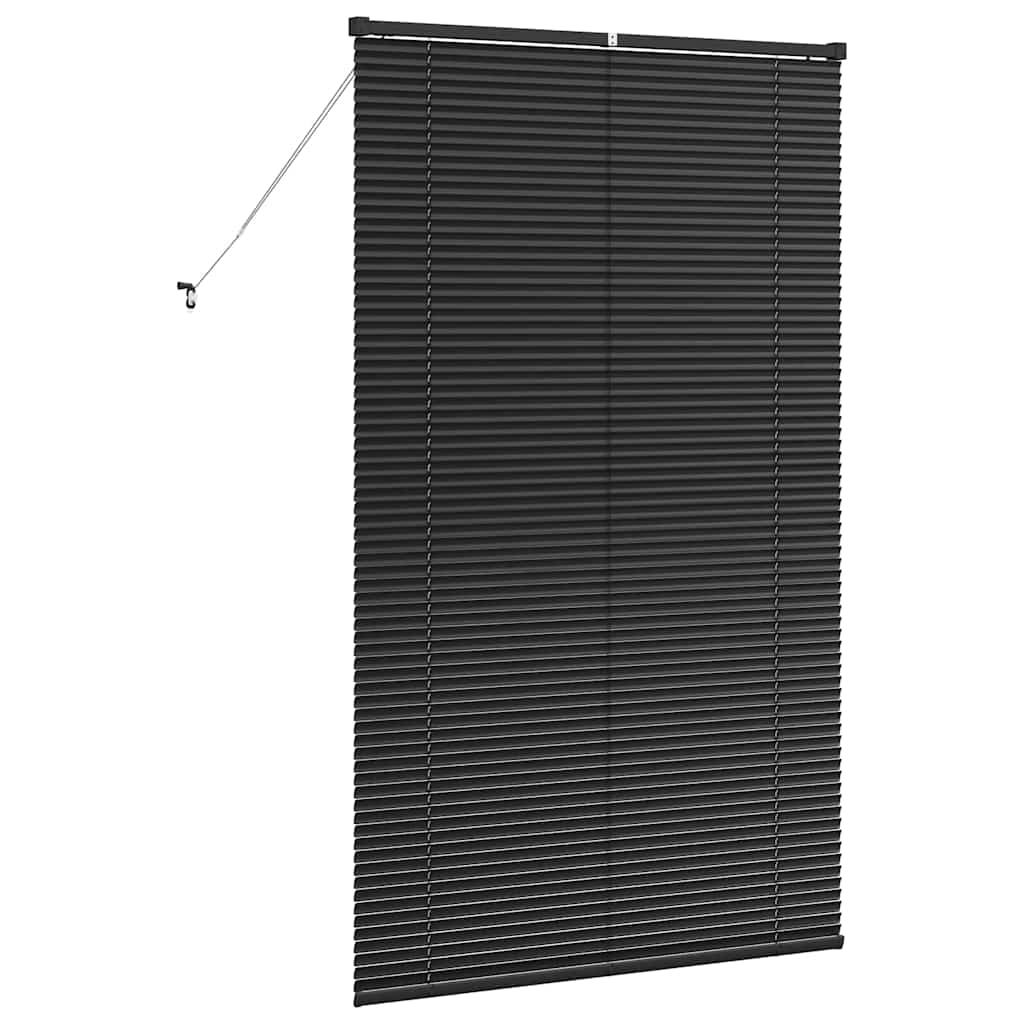 Jaluzea pentru Fereastră cu perdele Altele Manual Negru 100 x 175 cm Aluminiu GartenMobel Dekor