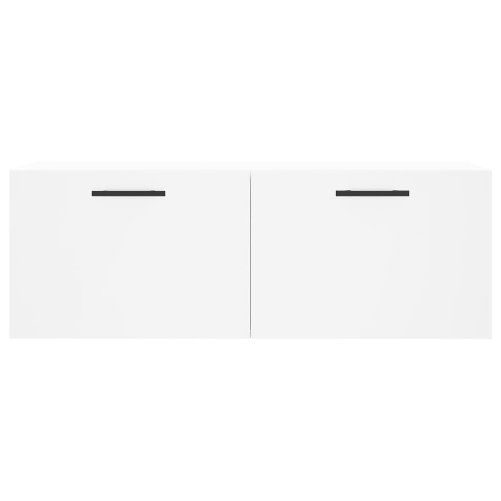 Dulap de perete, alb, 100x36,5x35 cm, lemn compozit GartenMobel Dekor