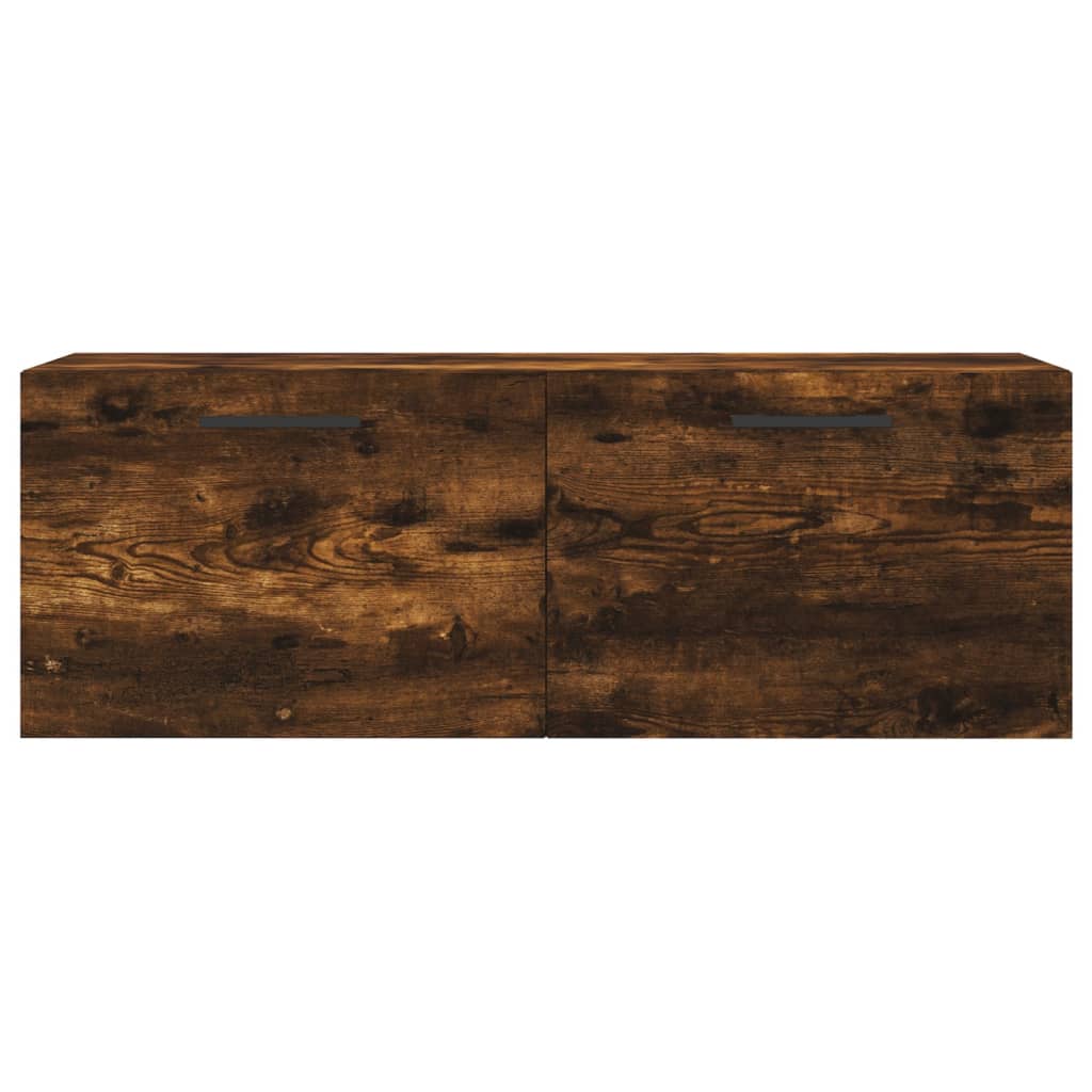 Dulap de perete, stejar fumuriu, 100x36,5x35 cm, lemn prelucrat GartenMobel Dekor