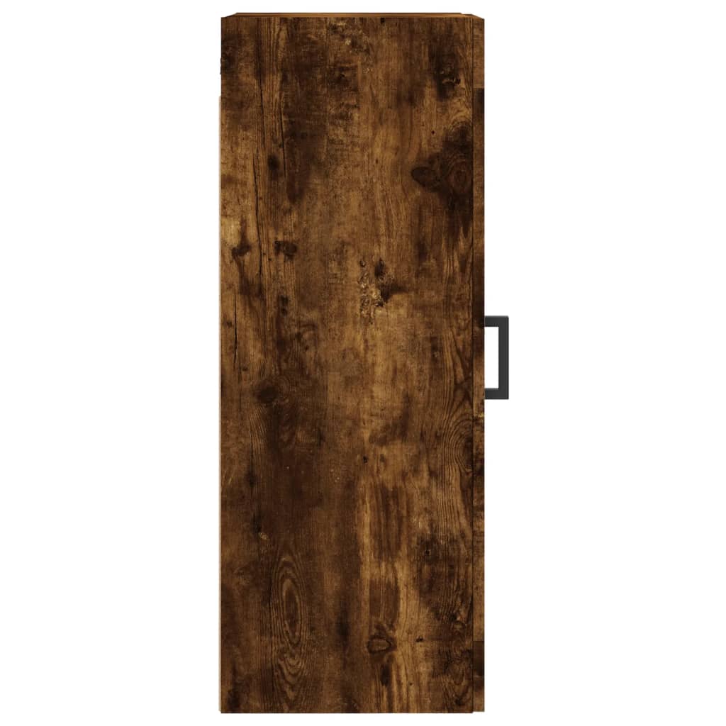 Dulap de perete, stejar fumuriu, 34,5x34x90 cm, lemn prelucrat GartenMobel Dekor