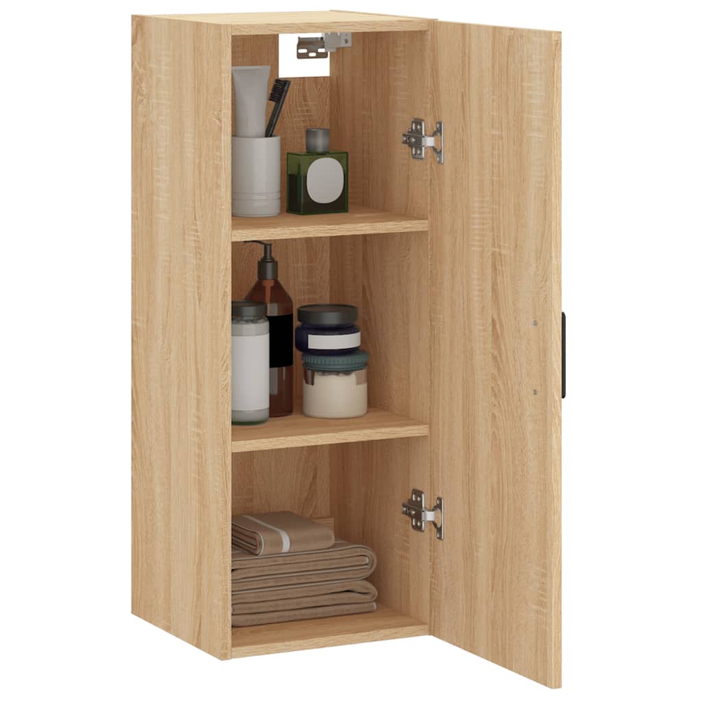 Dulap montat pe perete, stejar sonoma, 34,5x34x90 cm GartenMobel Dekor