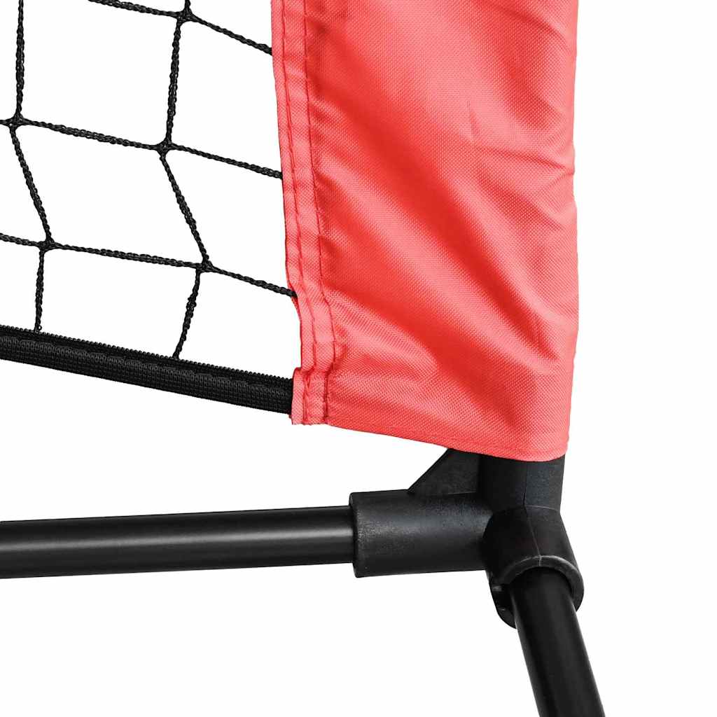 Rețea de tenis Manual Negru și roșu 396 x 92 x 87 cm Poliester GartenMobel Dekor
