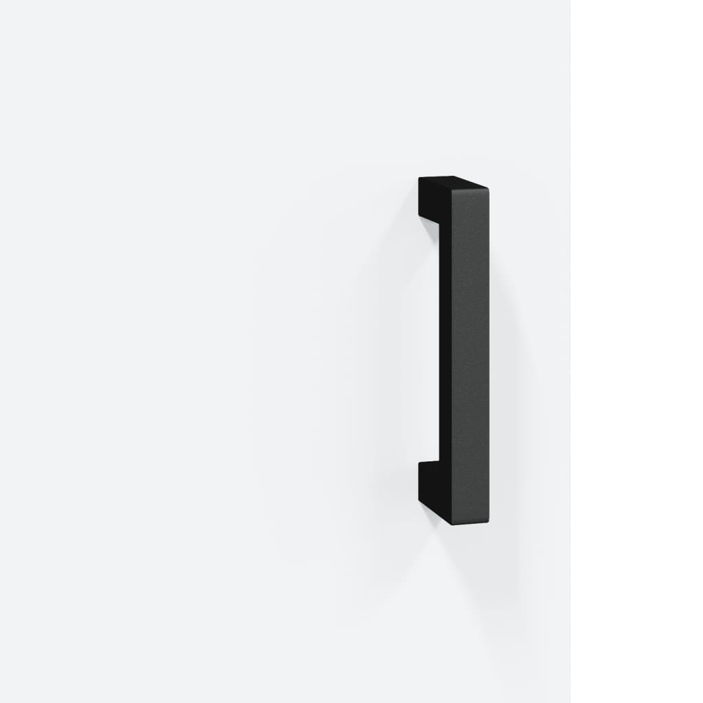 Dulap înalt, alb, 34,5x34x180 cm, lemn prelucrat GartenMobel Dekor