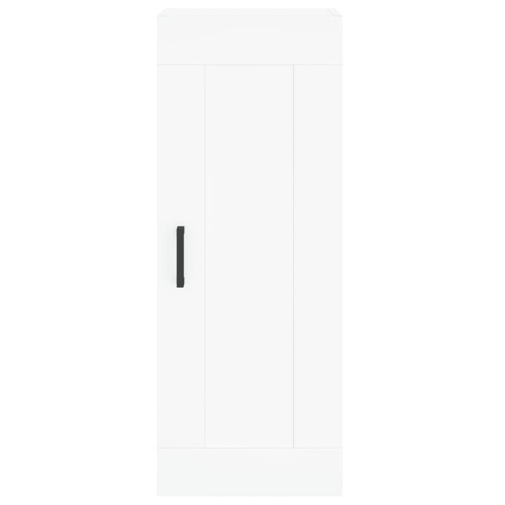 Dulap înalt, alb, 34,5x34x180 cm, lemn prelucrat GartenMobel Dekor