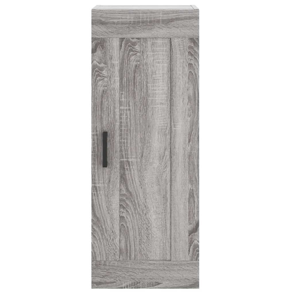 Dulap înalt, gri sonoma, 34,5x34x180 cm, lemn prelucrat GartenMobel Dekor