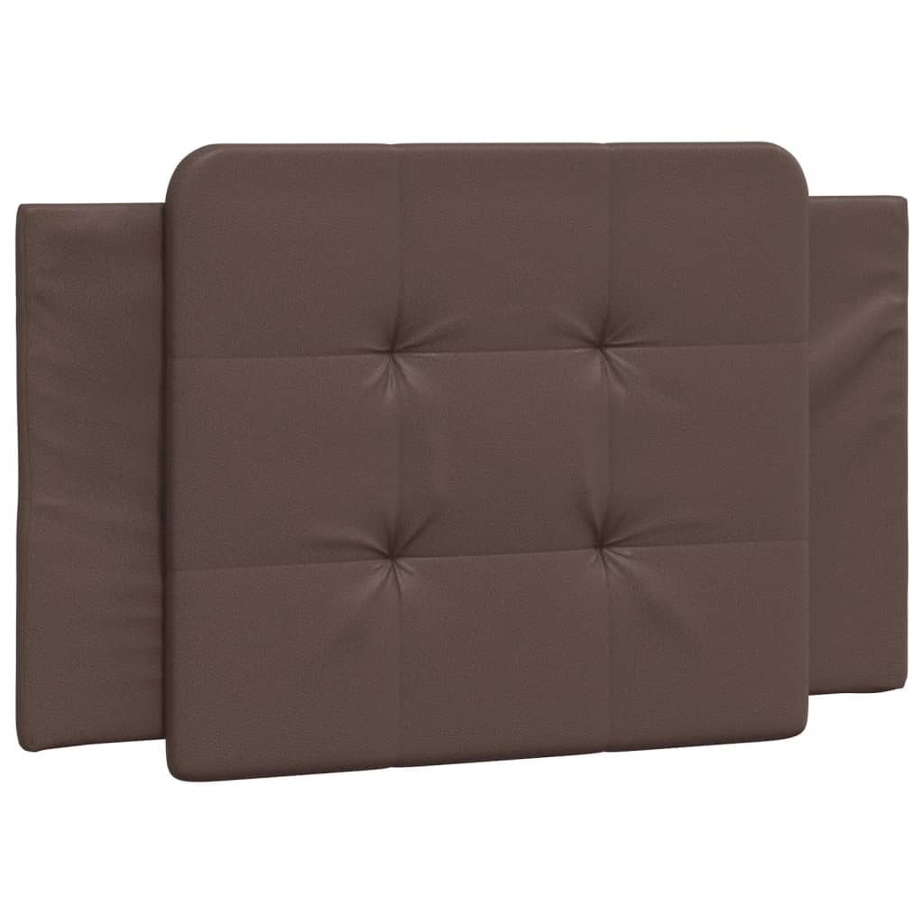 Cadru de pat cu tăblie, maro, 90x190 cm, piele ecologică GartenMobel Dekor