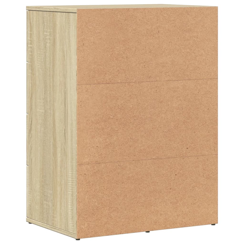 Dulapuri, 2 buc., stejar sonoma, 59x39x80 cm, lemn prelucrat GartenMobel Dekor