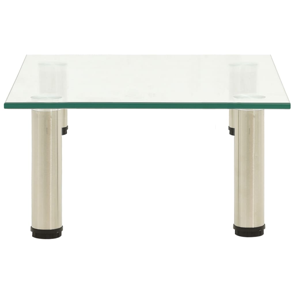 Suport TV, transparent, 40 x 35 x 17 cm, sticlă securizată GartenMobel Dekor