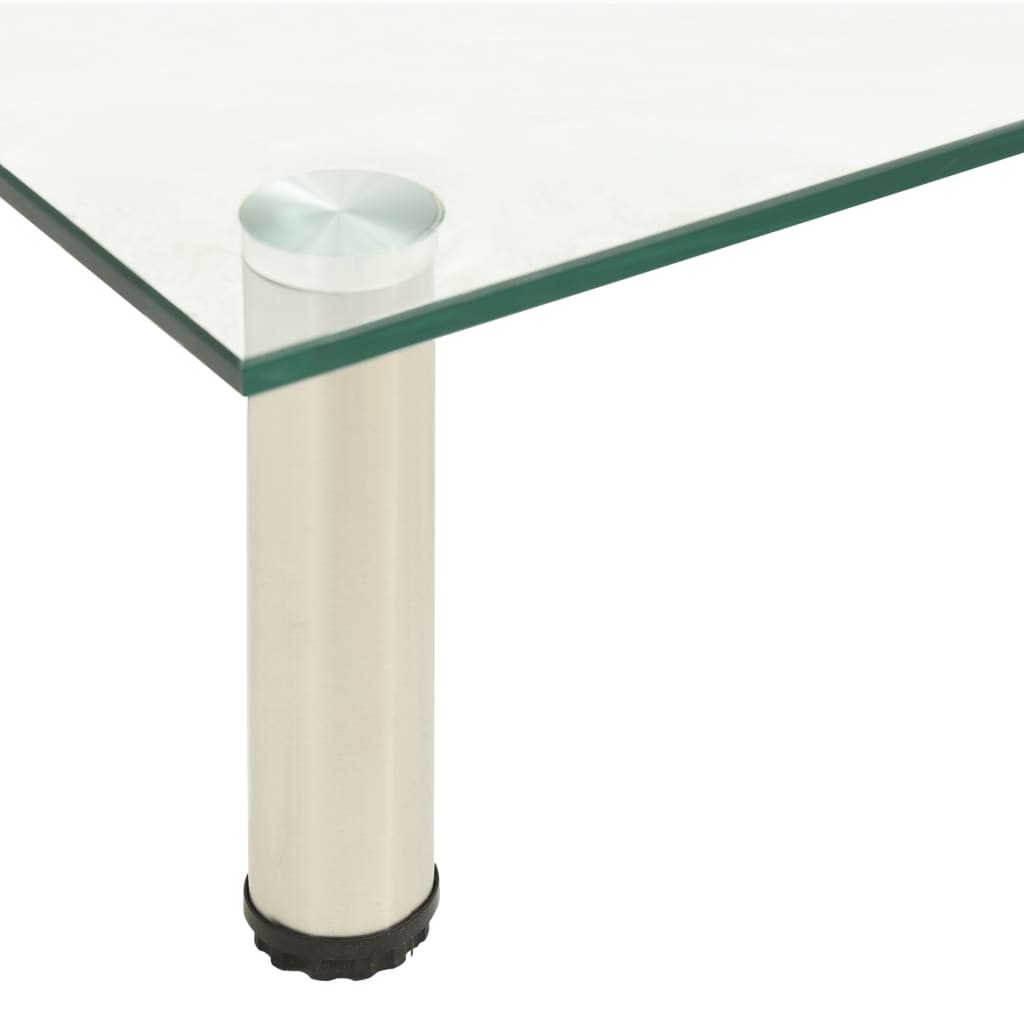 Suport TV, transparent, 40 x 35 x 17 cm, sticlă securizată GartenMobel Dekor