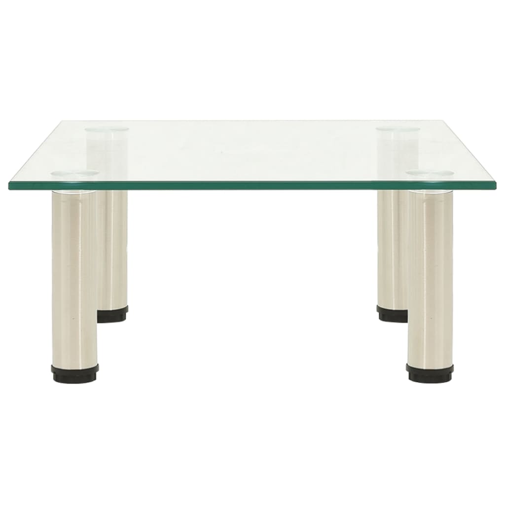 Suport TV, transparent, 40 x 35 x 17 cm, sticlă securizată GartenMobel Dekor