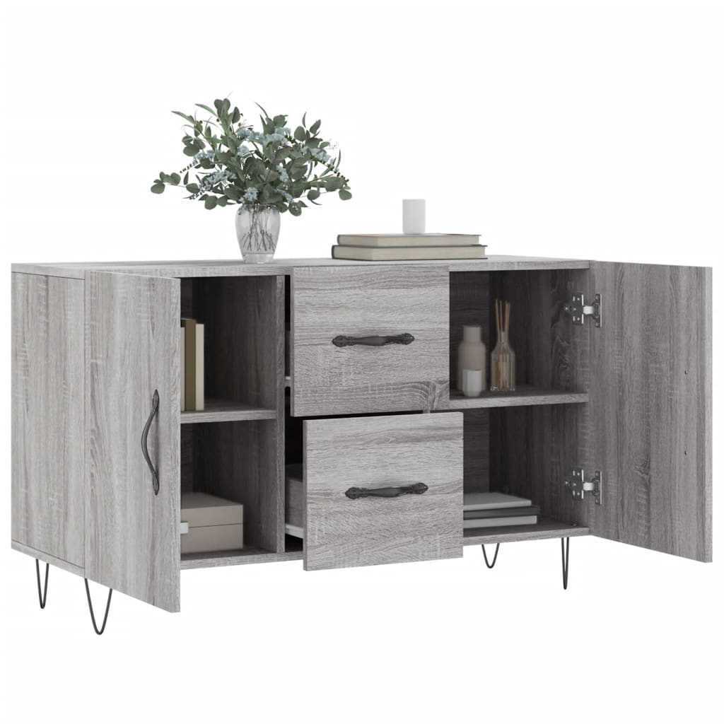 Dulap, gri sonoma, 100x36x60 cm, lemn compozit GartenMobel Dekor