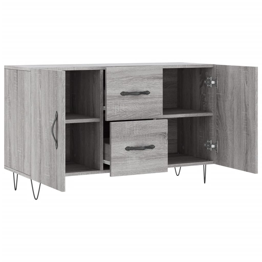 Dulap, gri sonoma, 100x36x60 cm, lemn compozit GartenMobel Dekor