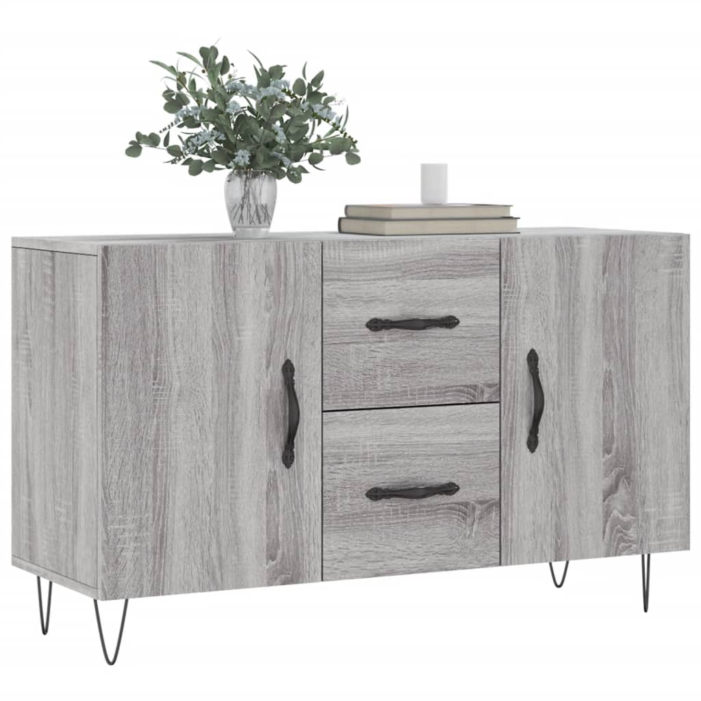 Dulap, gri sonoma, 100x36x60 cm, lemn compozit GartenMobel Dekor