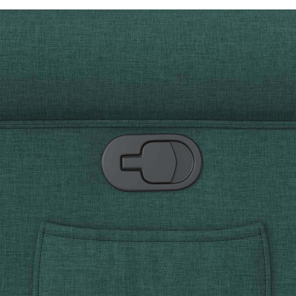 Fotoliu rabatabil, verde închis, material textil GartenMobel Dekor