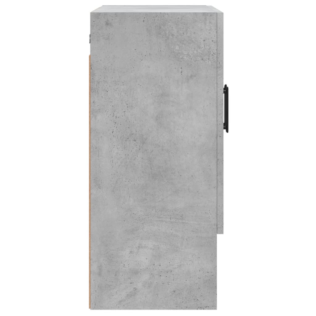 Dulap de perete, gri beton, 60x31x70 cm, lemn compozit GartenMobel Dekor