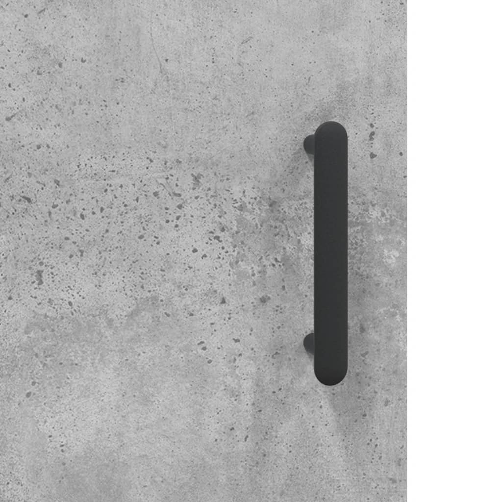 Dulap de perete, gri beton, 60x31x70 cm, lemn compozit GartenMobel Dekor