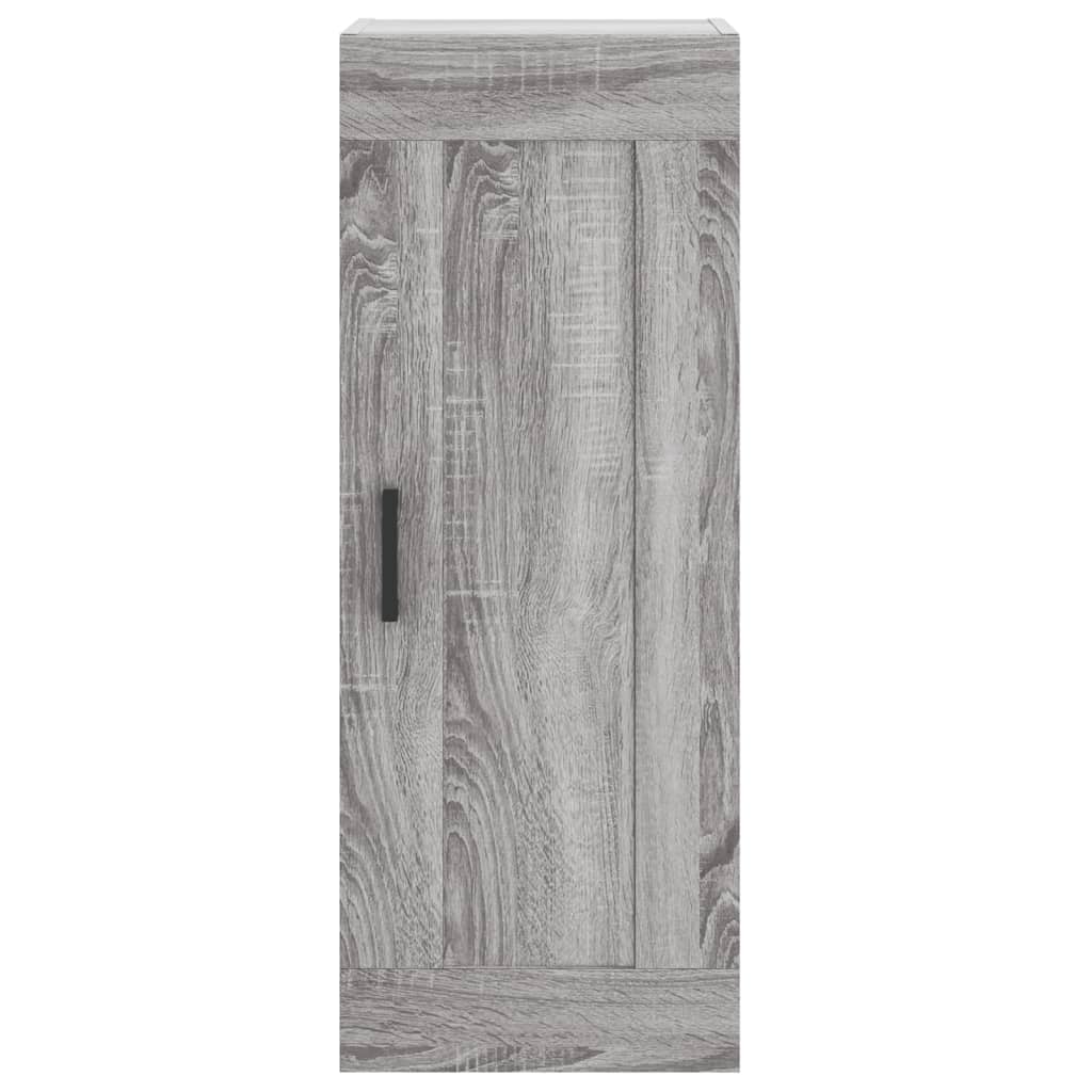 Dulap de perete, gri sonoma, 34,5x34x90 cm, lemn prelucrat GartenMobel Dekor