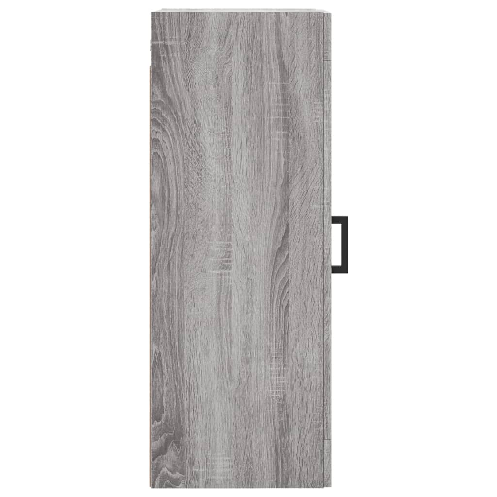 Dulap de perete, gri sonoma, 34,5x34x90 cm, lemn prelucrat GartenMobel Dekor