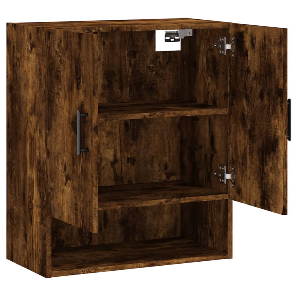 Dulap de perete, stejar fumuriu, 60x31x70 cm, lemn compozit GartenMobel Dekor
