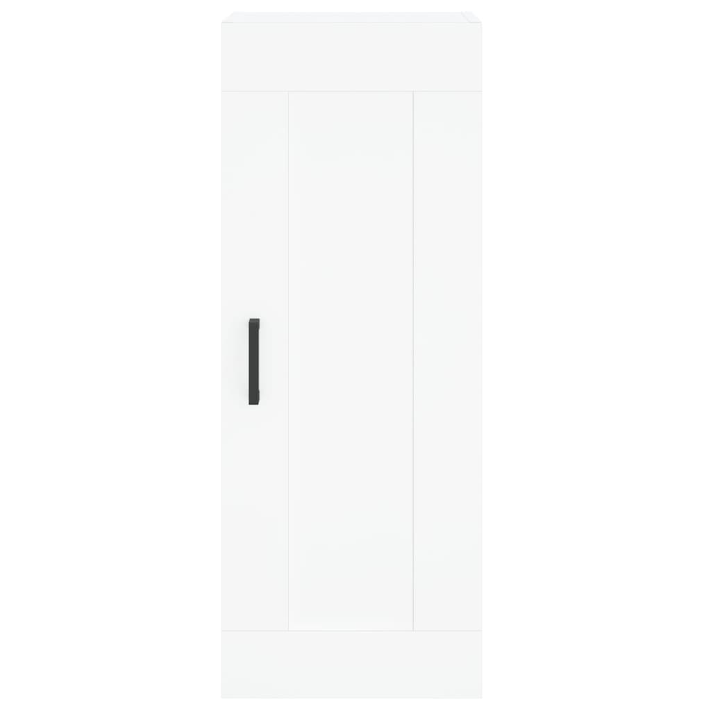 Dulap înalt, alb, 34,5x34x180 cm, lemn prelucrat GartenMobel Dekor