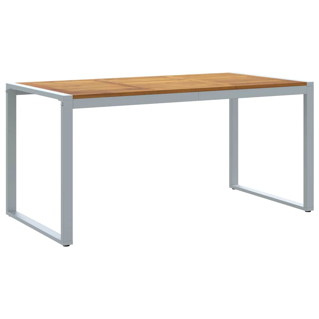 Set mese 5 piese lemn masiv acacia și metal GartenMobel Dekor