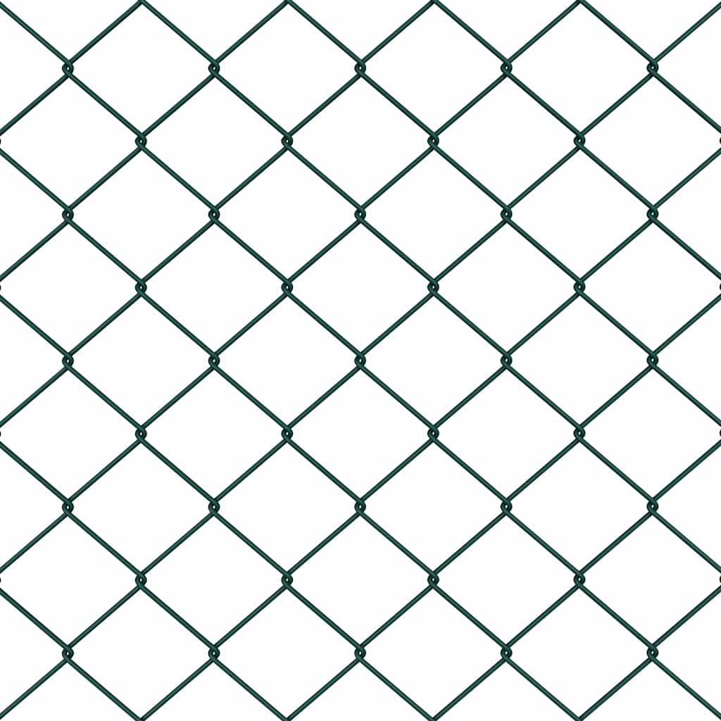 Set de Stâlpi de Gard Argintiu 25 x 0.6 m Oțel Galvanizat GartenMobel Dekor