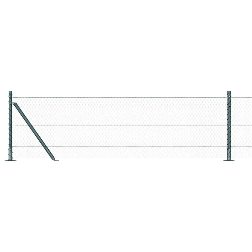 Împrejmuire Hexagonală  Verde 0.6x100 m Oțel GartenMobel Dekor