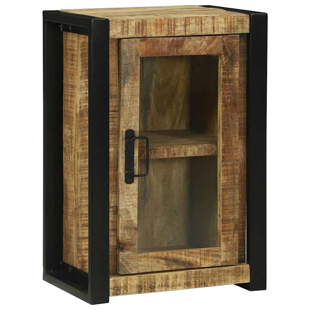 Dulap pentru Baie 40x30x60 cm Lemn Masiv Lemn de Mango Brut GartenMobel Dekor