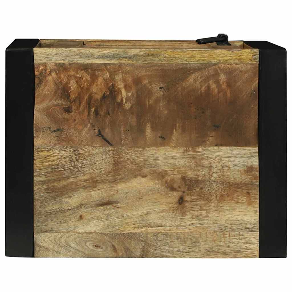 Dulap pentru Baie 40x30x60 cm Lemn Masiv Lemn de Mango Brut GartenMobel Dekor