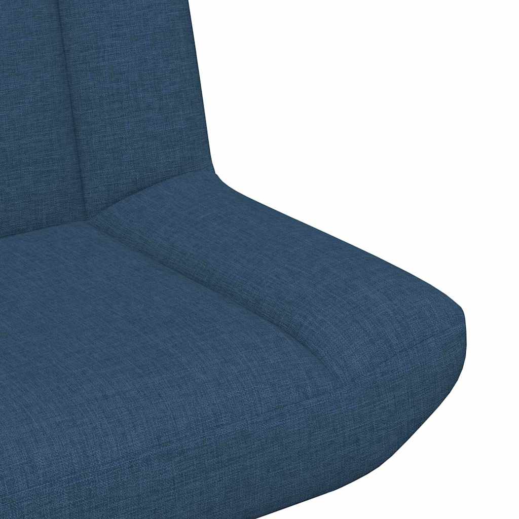 Fotoliu Lounge Albastru Țesătură Mediu Ergonomic Fotoliu Lounge GartenMobel Dekor