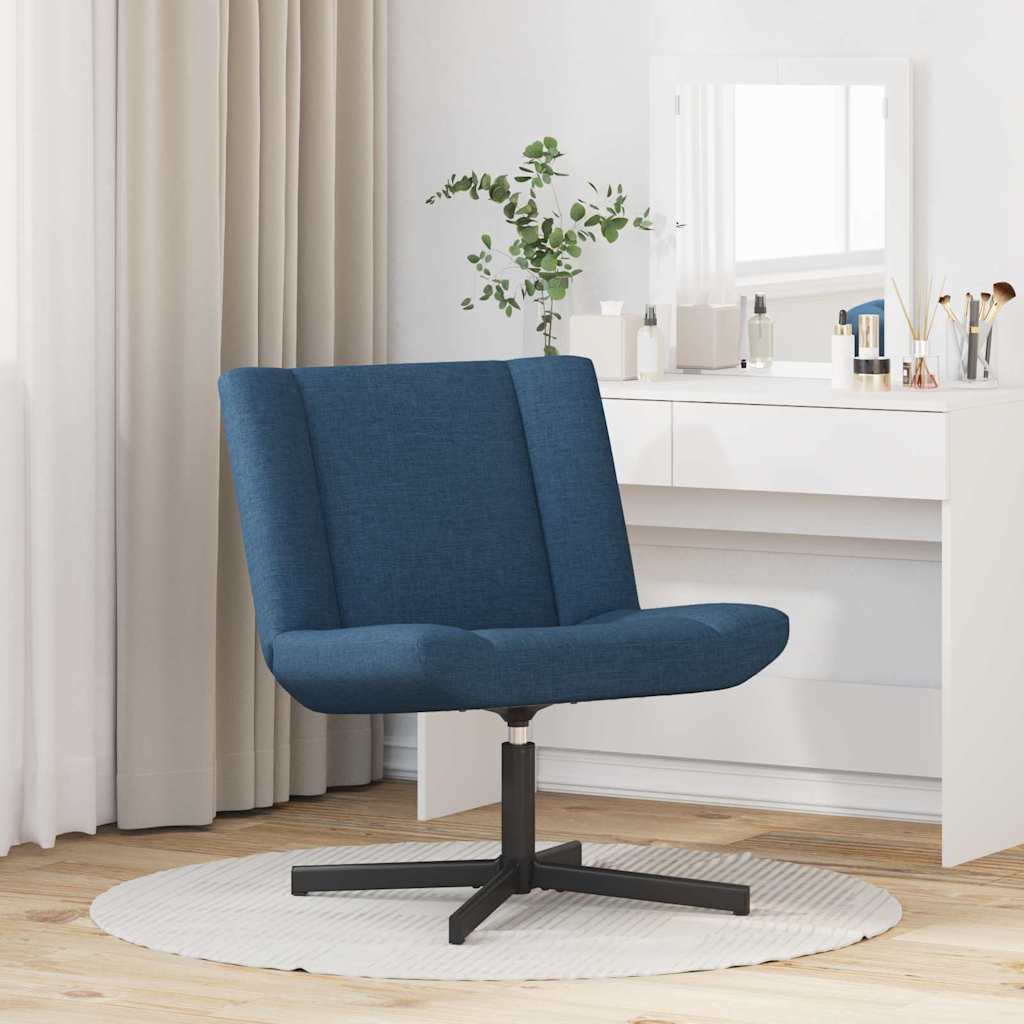 Fotoliu Lounge Albastru Țesătură Mediu Ergonomic Fotoliu Lounge GartenMobel Dekor