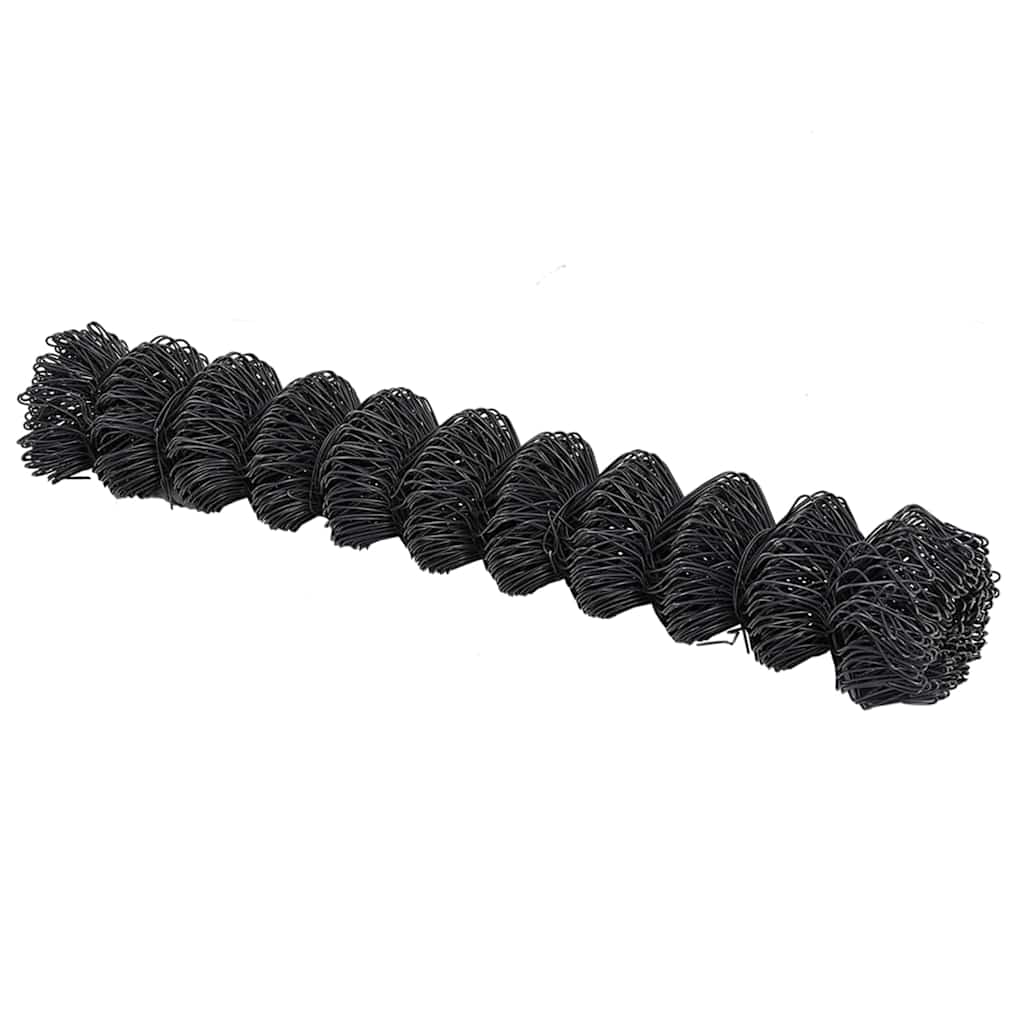 Gard Gri 10 x 1 m Metal GartenMobel Dekor