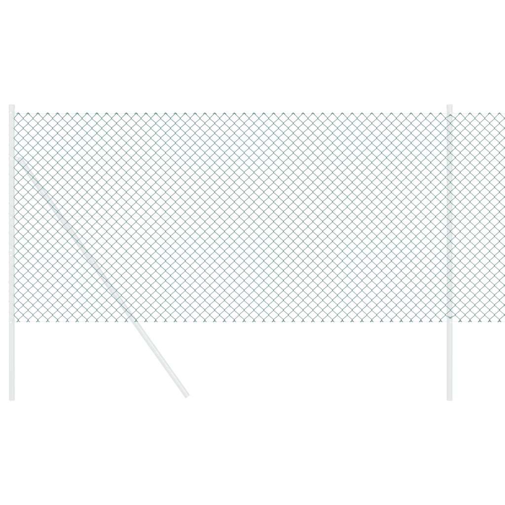 Gard Verde 10 x 1.4 m Metal cu acoperire PVC GartenMobel Dekor