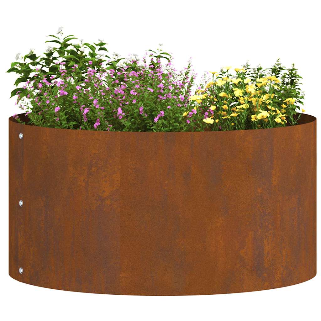 Ghiveci din Oțel Corten Oțel Corten Mediu Inserții Decorative GartenMobel Dekor