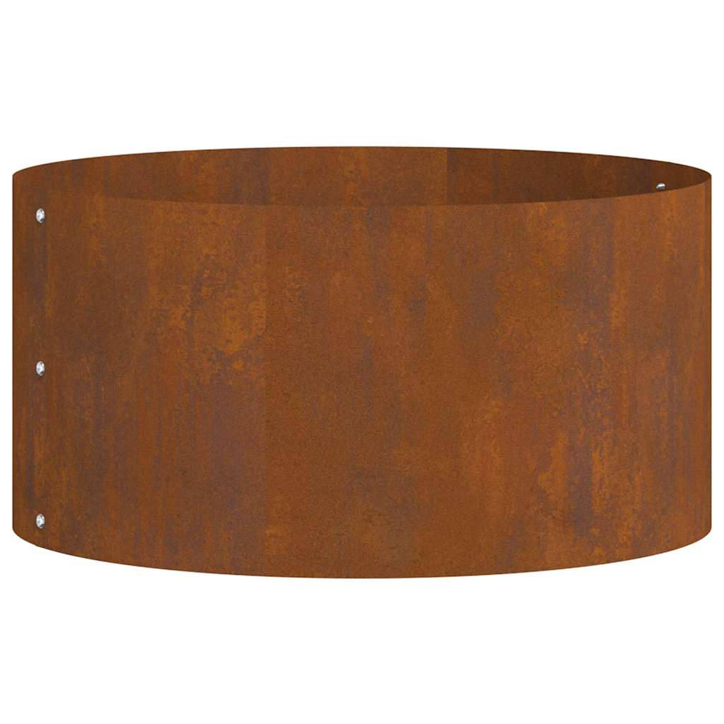 Ghiveci din Oțel Corten Oțel Corten Mediu Inserții Decorative GartenMobel Dekor