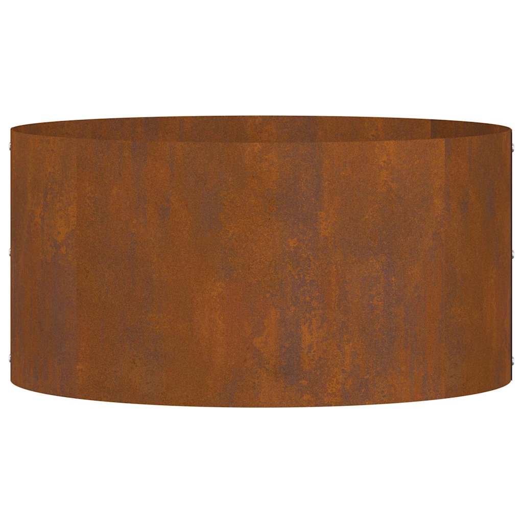 Ghiveci din Oțel Corten Oțel Corten Mediu Inserții Decorative GartenMobel Dekor