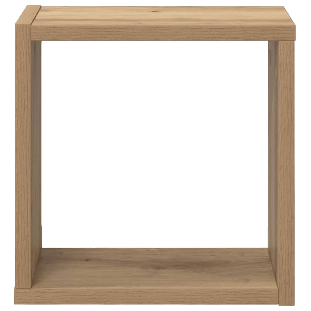 Rafturi pe Perete Stejar Artizanal MDF 26 x 15 x 26 cm GartenMobel Dekor