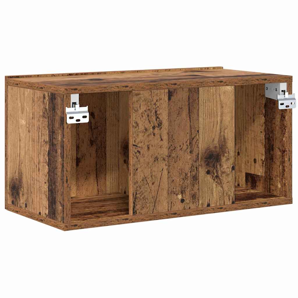 Set Cabinet TV Lemn Vechi Lemn Standard Stocare Cabinet TV GartenMobel Dekor