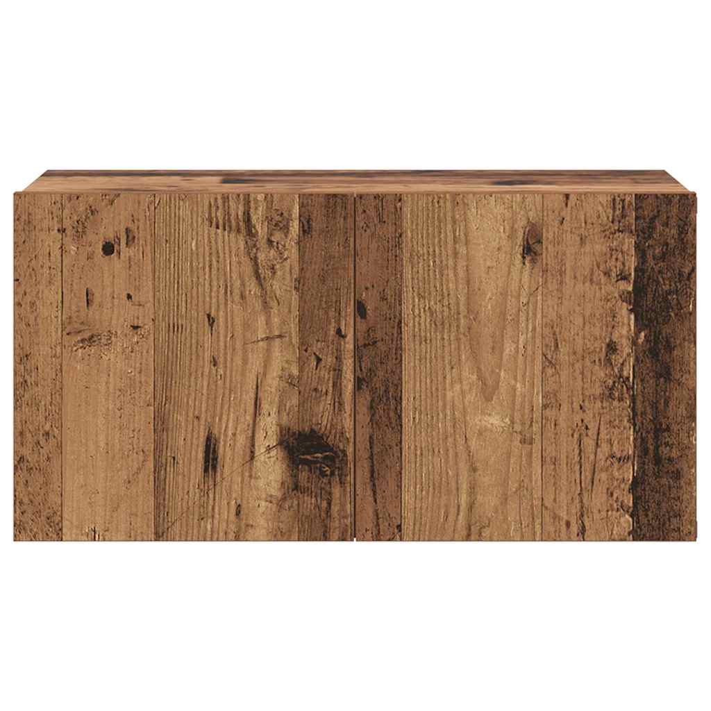 Set Cabinet TV Lemn Vechi Lemn Standard Stocare Cabinet TV GartenMobel Dekor