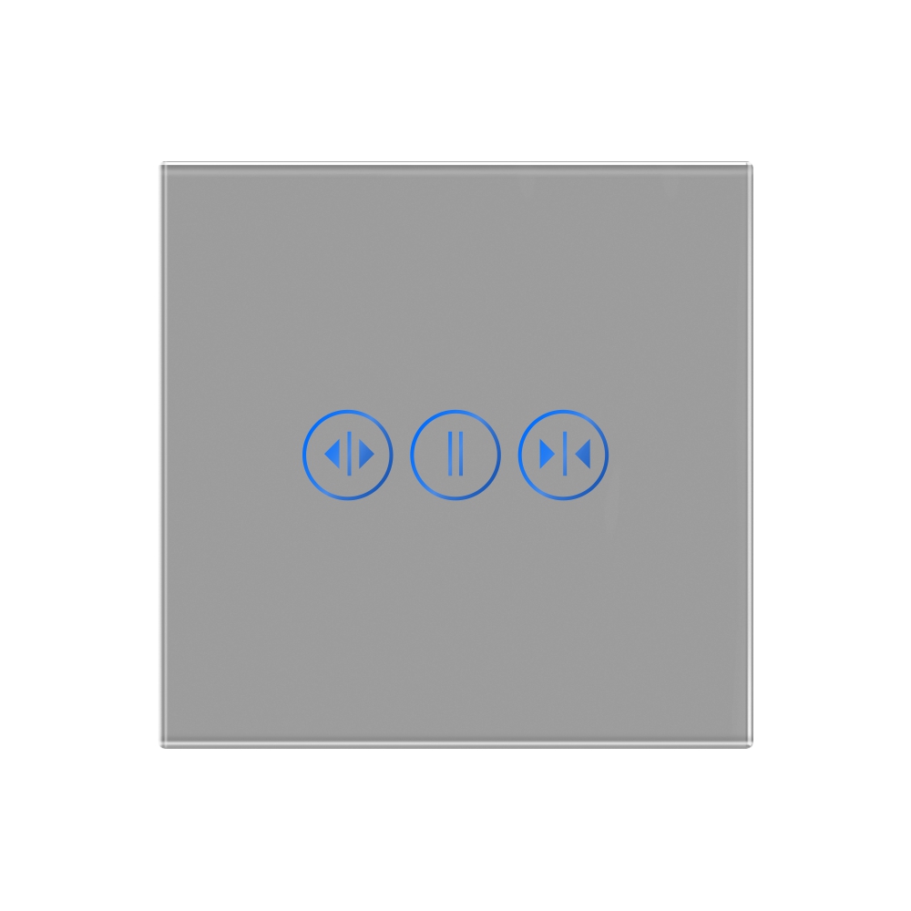 Intrerupator Wi-Fi Draperie cu Touch din Sticla LUXION SmartElectro IntelligentHouse